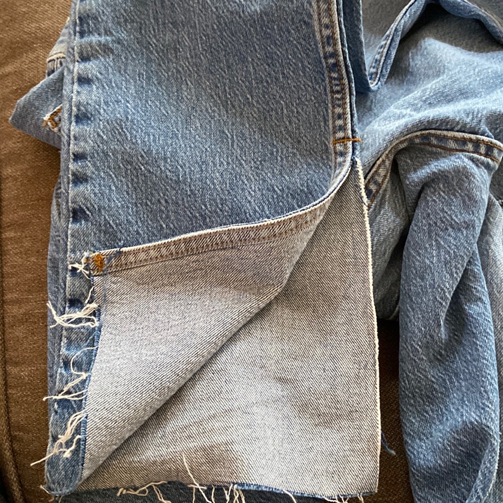 ZARA slim flare high rise full length jeans blogger insta favorite - Picture 3 of 7
